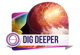 الغلاف الرسمي لدورة Dig Deeper